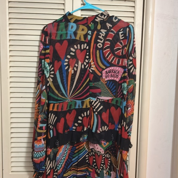 Farm dress women’s multi color size L - Picture 6 of 9